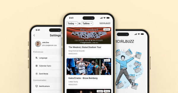 Social Buzz: Your personal events guide